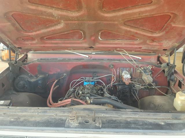 CCD149S145577 - 1979 CHEVROLET 1/2 TON RED photo 7