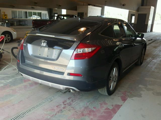 5J6TF2H53DL002010 - 2013 HONDA CROSSTOUR GRAY photo 4