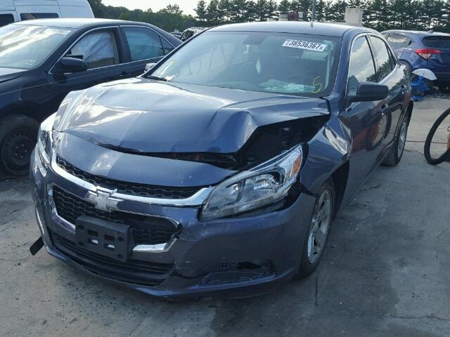 1G11B5SL2EF143256 - 2014 CHEVROLET MALIBU LS BLUE photo 2