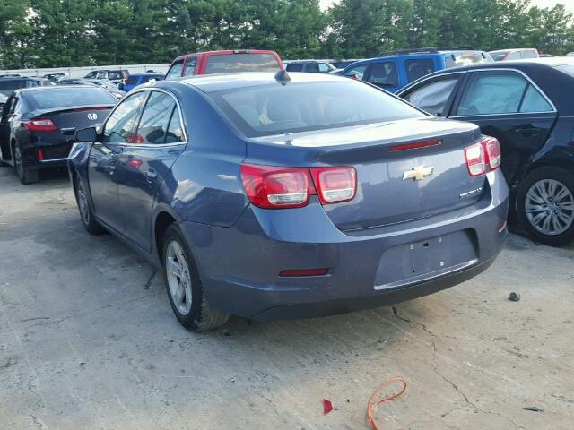 1G11B5SL2EF143256 - 2014 CHEVROLET MALIBU LS BLUE photo 3