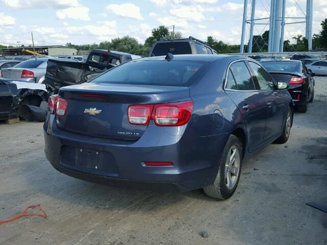 1G11B5SL2EF143256 - 2014 CHEVROLET MALIBU LS BLUE photo 4
