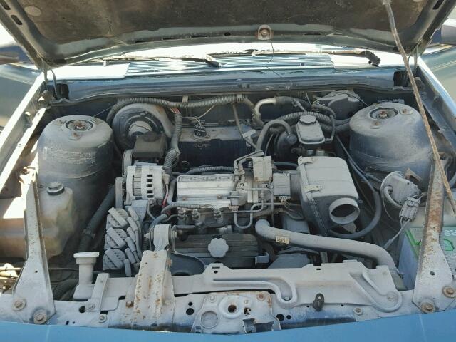 1G3AL54N6N6390069 - 1992 OLDSMOBILE CUTLASS CI BLUE photo 7