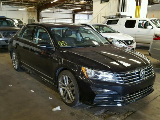 1VWDT7A37HC033370 - 2017 VOLKSWAGEN PASSAT R-L BLACK photo 1