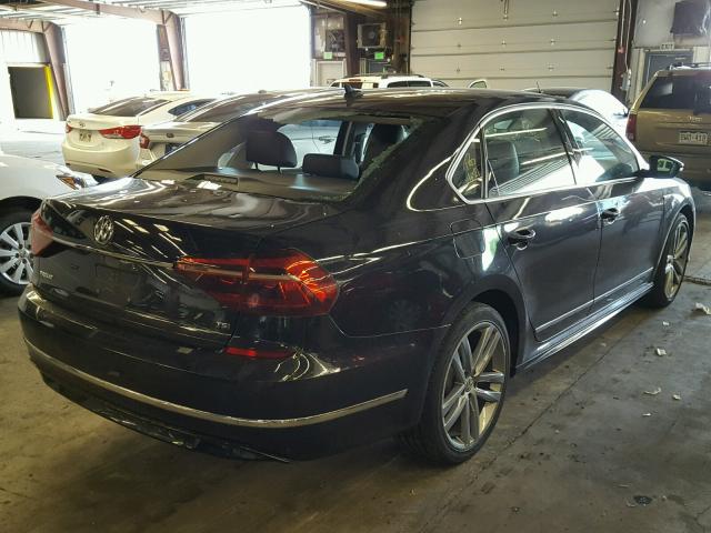 1VWDT7A37HC033370 - 2017 VOLKSWAGEN PASSAT R-L BLACK photo 4