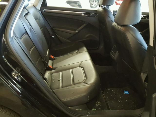 1VWDT7A37HC033370 - 2017 VOLKSWAGEN PASSAT R-L BLACK photo 6