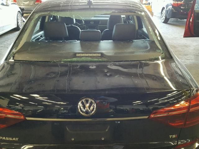 1VWDT7A37HC033370 - 2017 VOLKSWAGEN PASSAT R-L BLACK photo 9