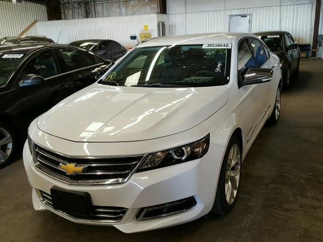 1G1125S35JU144102 - 2018 CHEVROLET IMPALA PRE WHITE photo 2