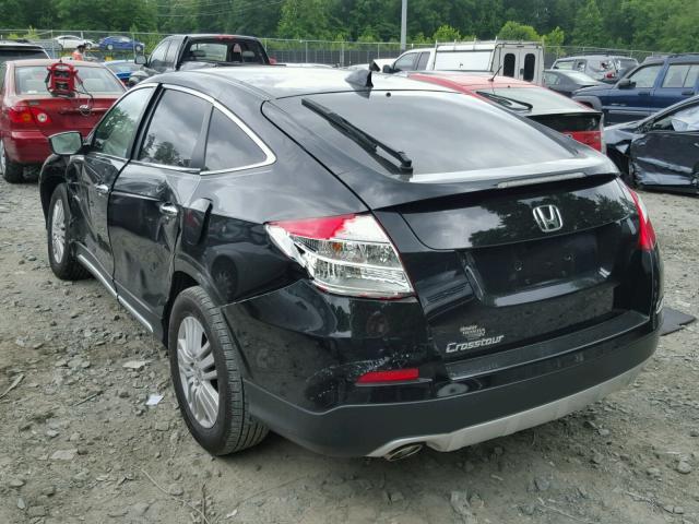 5J6TF3H5XFL001798 - 2015 HONDA CROSSTOUR BLACK photo 3