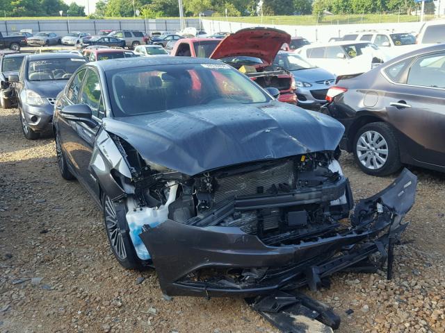 3FA6P0RU7HR305718 - 2017 FORD FUSION TIT GRAY photo 1