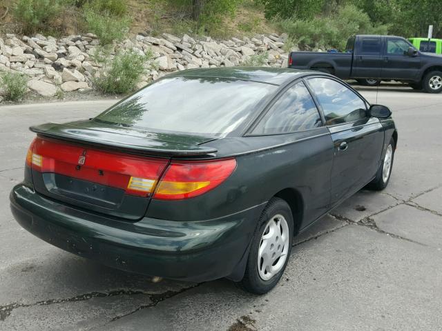 1G8ZH1275XZ126595 - 1999 SATURN SC2 GREEN photo 4