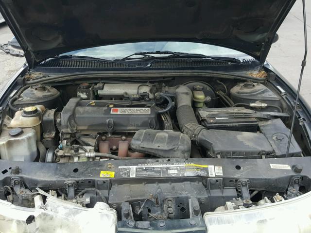 1G8ZH1275XZ126595 - 1999 SATURN SC2 GREEN photo 7