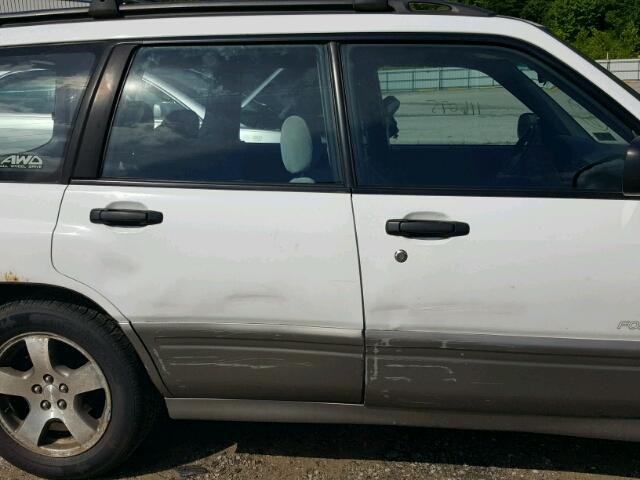 JF1SF6554XH705822 - 1999 SUBARU FORESTER S WHITE photo 9