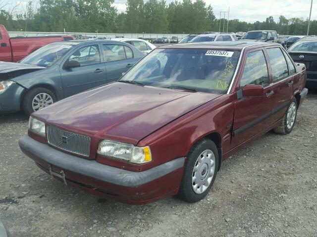 YV1LS5505S2206123 - 1995 VOLVO 850 BASE RED photo 2