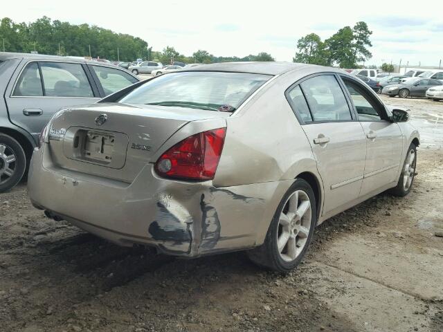 1N4BA41E75C810339 - 2005 NISSAN MAXIMA GOLD photo 4