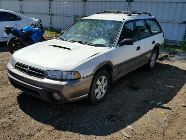 4S3BG6854W6632514 - 1998 SUBARU LEGACY 30T WHITE photo 2