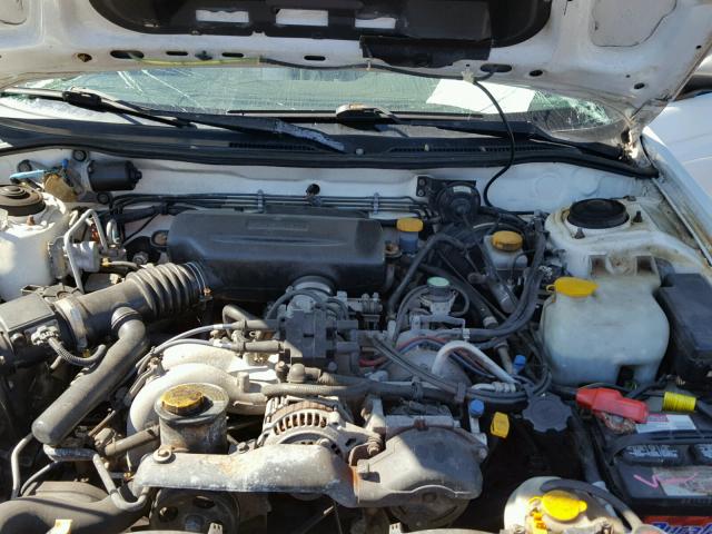 4S3BG6854W6632514 - 1998 SUBARU LEGACY 30T WHITE photo 7