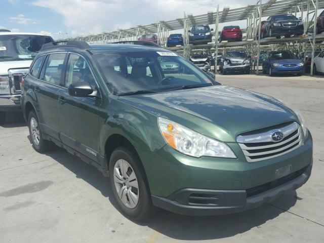 4S4BRBAC0A1347953 - 2010 SUBARU OUTBACK 2. GREEN photo 1