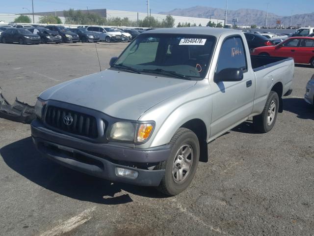 5TENL42NX4Z338802 - 2004 TOYOTA TACOMA GRAY photo 2