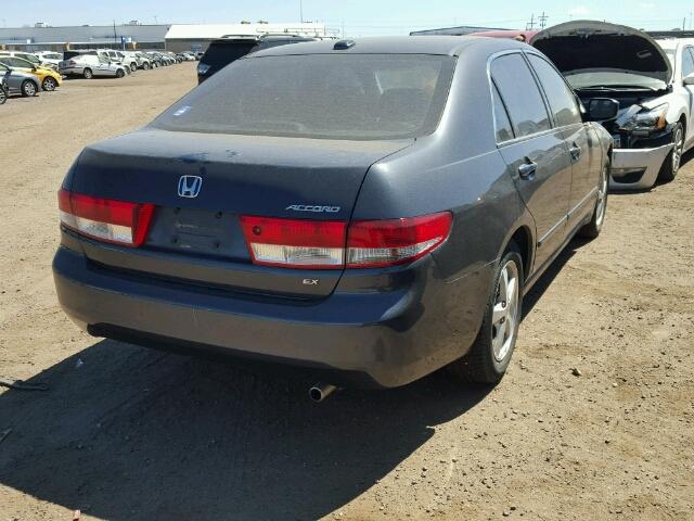 1HGCM56844A122518 - 2004 HONDA ACCORD EX BLUE photo 4