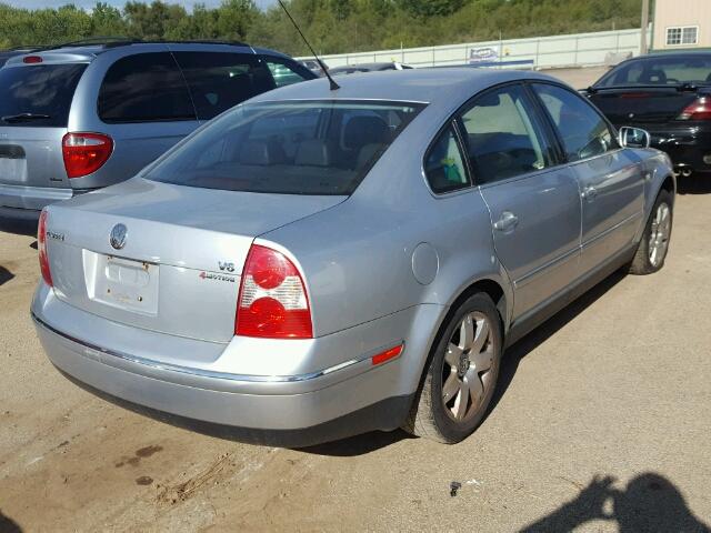 WVWTH63B53P345252 - 2003 VOLKSWAGEN PASSAT GLX 银色 照片 4