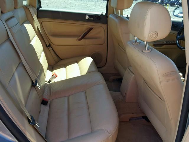 WVWYU63B45E008958 - 2005 VOLKSWAGEN PASSAT GLX 银色 照片 6