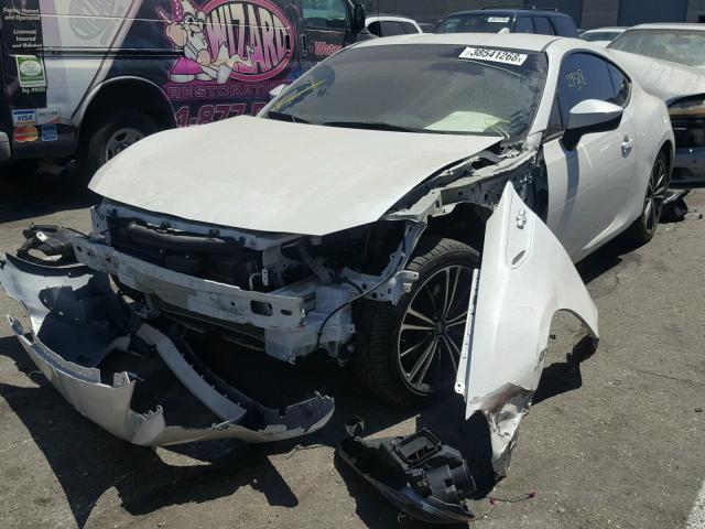 JF1ZNAA19G9705669 - 2016 TOYOTA SCION FR-S WHITE photo 2