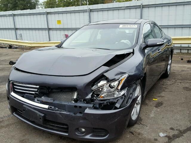 1N4AA5AP0DC805551 - 2013 NISSAN MAXIMA GRAY photo 2