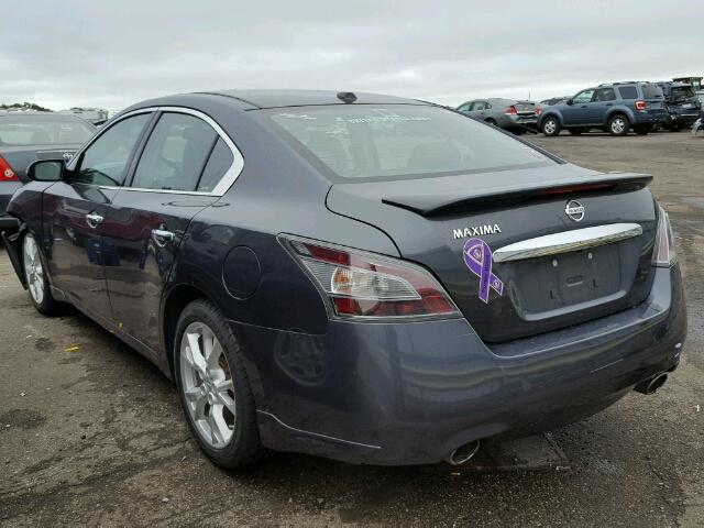 1N4AA5AP0DC805551 - 2013 NISSAN MAXIMA GRAY photo 3