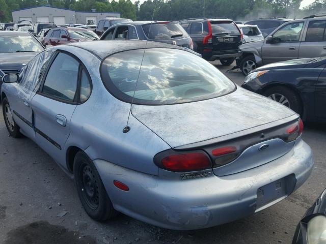 1FAFP52U4WA118063 - 1998 FORD TAURUS BLUE photo 3