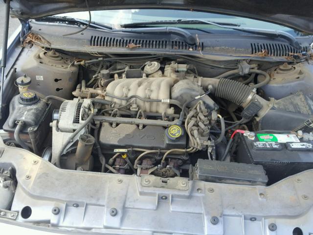 1FAFP52U4WA118063 - 1998 FORD TAURUS BLUE photo 7