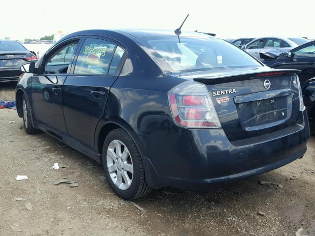 3N1AB6AP8BL659546 - 2011 NISSAN SENTRA 2.0 BLACK photo 3