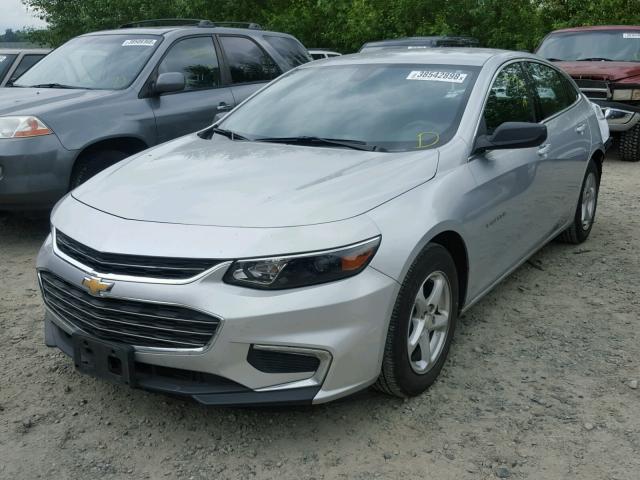 1G1ZB5ST5GF211622 - 2016 CHEVROLET MALIBU LS SILVER photo 2