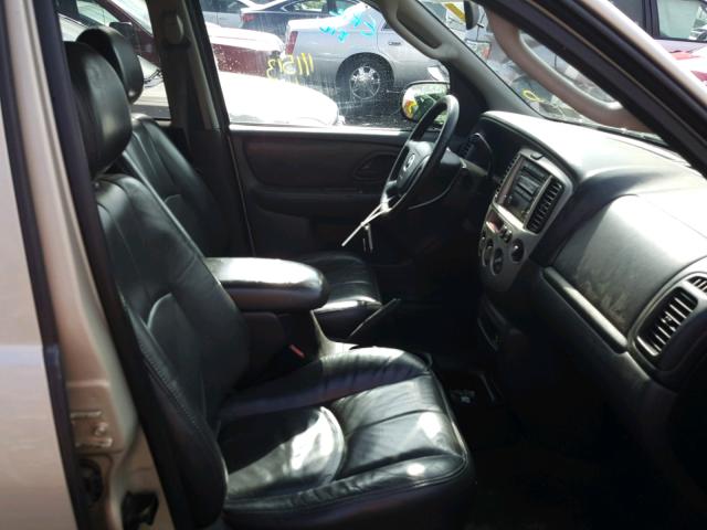 4F2CZ96124KM00255 - 2004 MAZDA TRIBUTE ES 米色 照片 5