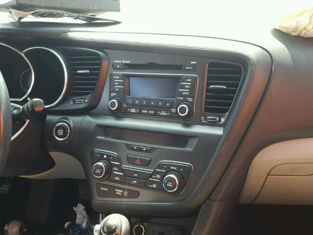 5XXGN4A73DG241607 - 2013 KIA OPTIMA EX WHITE photo 9