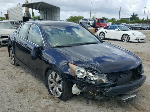 1HGCP26899A098827 - 2009 HONDA ACCORD EXL BLACK photo 1