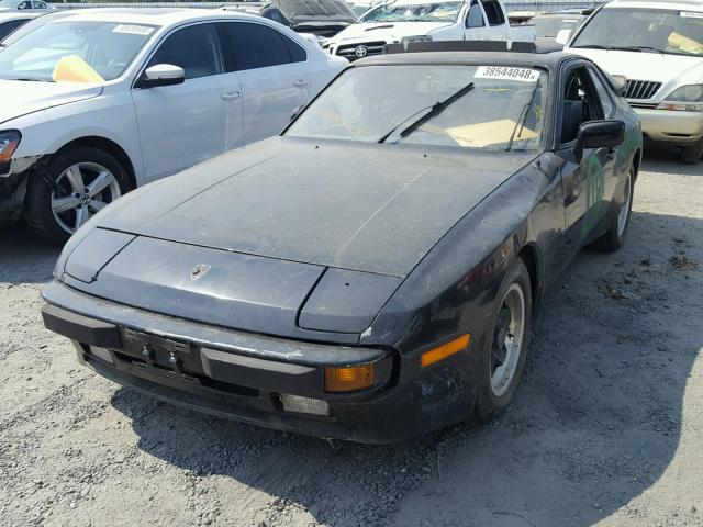 WP0AA0941DN452331 - 1983 PORSCHE 944 BLACK photo 2