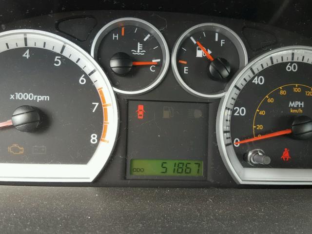 KL1TD56E79B355256 - 2009 CHEVROLET AVEO LS RED photo 8