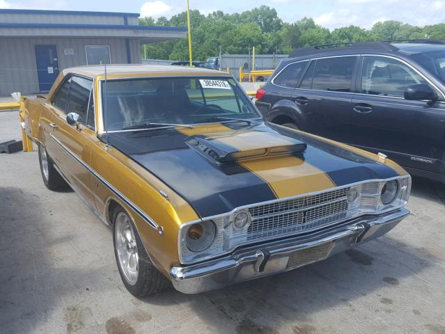 LH23D8B229578 - 1968 DODGE DART GOLD photo 1