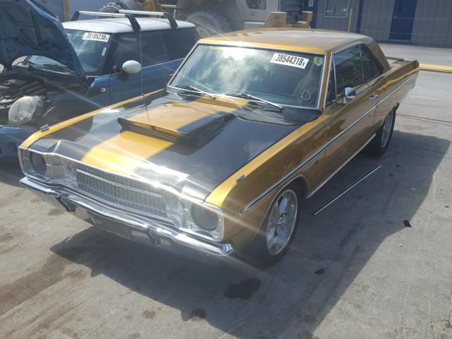 LH23D8B229578 - 1968 DODGE DART Золотой фото 2