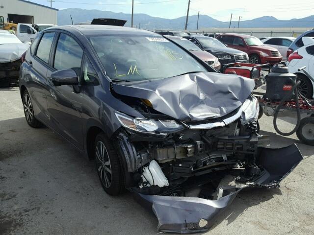 3HGGK5H98JM710983 - 2018 HONDA FIT EX CHARCOAL photo 1