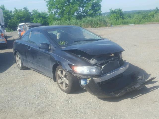 2HGFG12958H568955 - 2008 HONDA CIVIC EXL BLUE photo 1