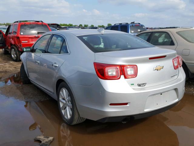 1G11F5SL9FU137214 - 2015 CHEVROLET MALIBU LTZ 银色 照片 3