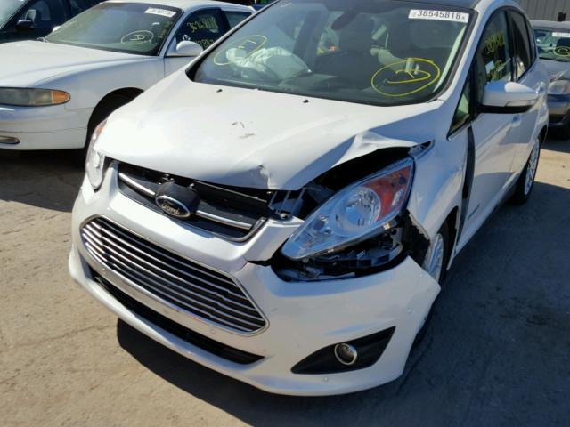 1FADP5BUXDL517584 - 2013 FORD C-MAX SEL WHITE photo 9