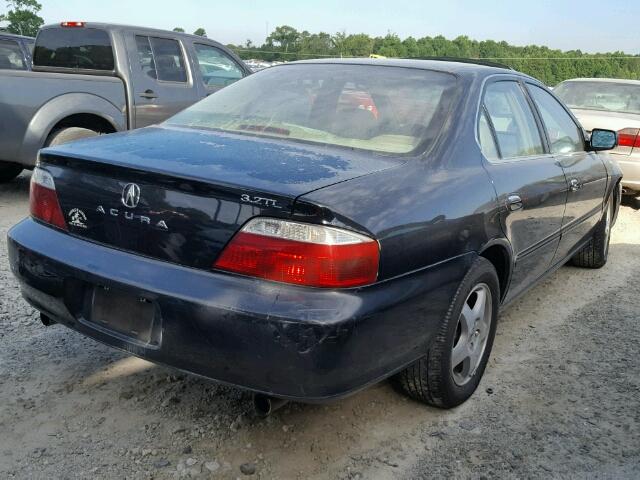 19UUA566X3A047351 - 2003 ACURA 3.2TL BLACK photo 4