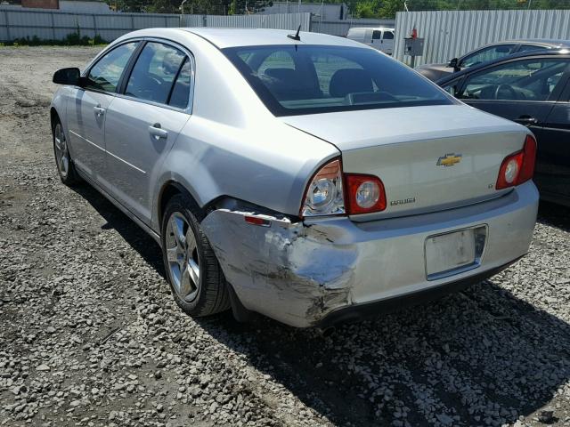 1G1ZH57B49F163855 - 2009 CHEVROLET MALIBU 1LT 银色 照片 3