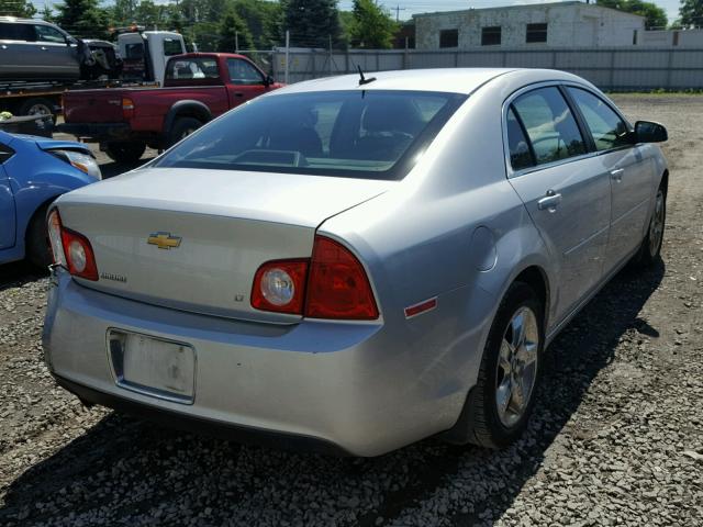 1G1ZH57B49F163855 - 2009 CHEVROLET MALIBU 1LT 银色 照片 4