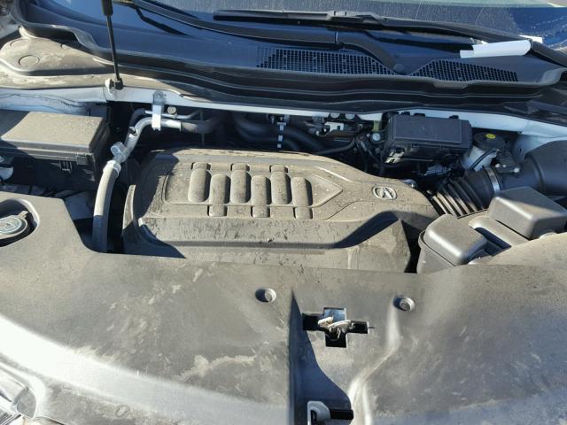 5FRYD4H87HB000162 - 2017 ACURA MDX ADVANC WHITE photo 7