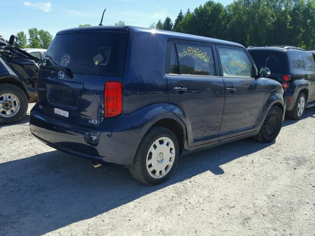 JTLKE50E581041172 - 2008 TOYOTA SCION XB ლურჯი ფოტო 4