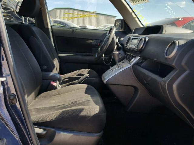 JTLKE50E581041172 - 2008 TOYOTA SCION XB ლურჯი ფოტო 5