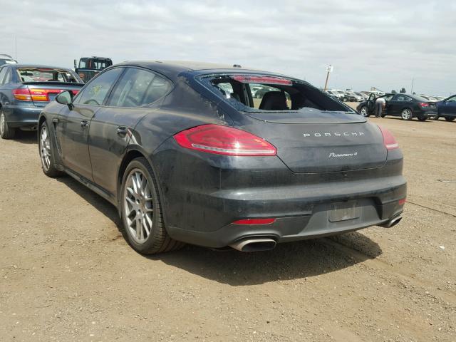 WP0AA2A70EL015094 - 2014 PORSCHE PANAMERA 2 BLACK photo 3